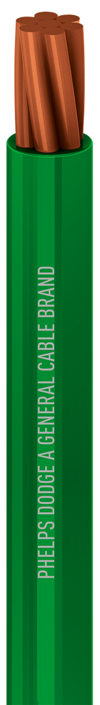 CABLE THHN CAL 12AWG VERDE CAJA PHELPS DODGE