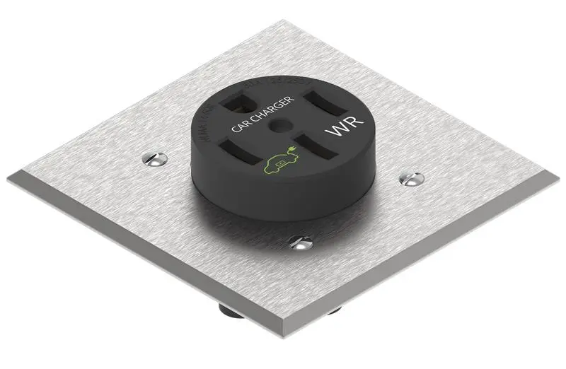 TOMA EMPOTRAR ENTRADA RECTA EV 3P 4H 50A 125/250V NEMA 14-50R #1260