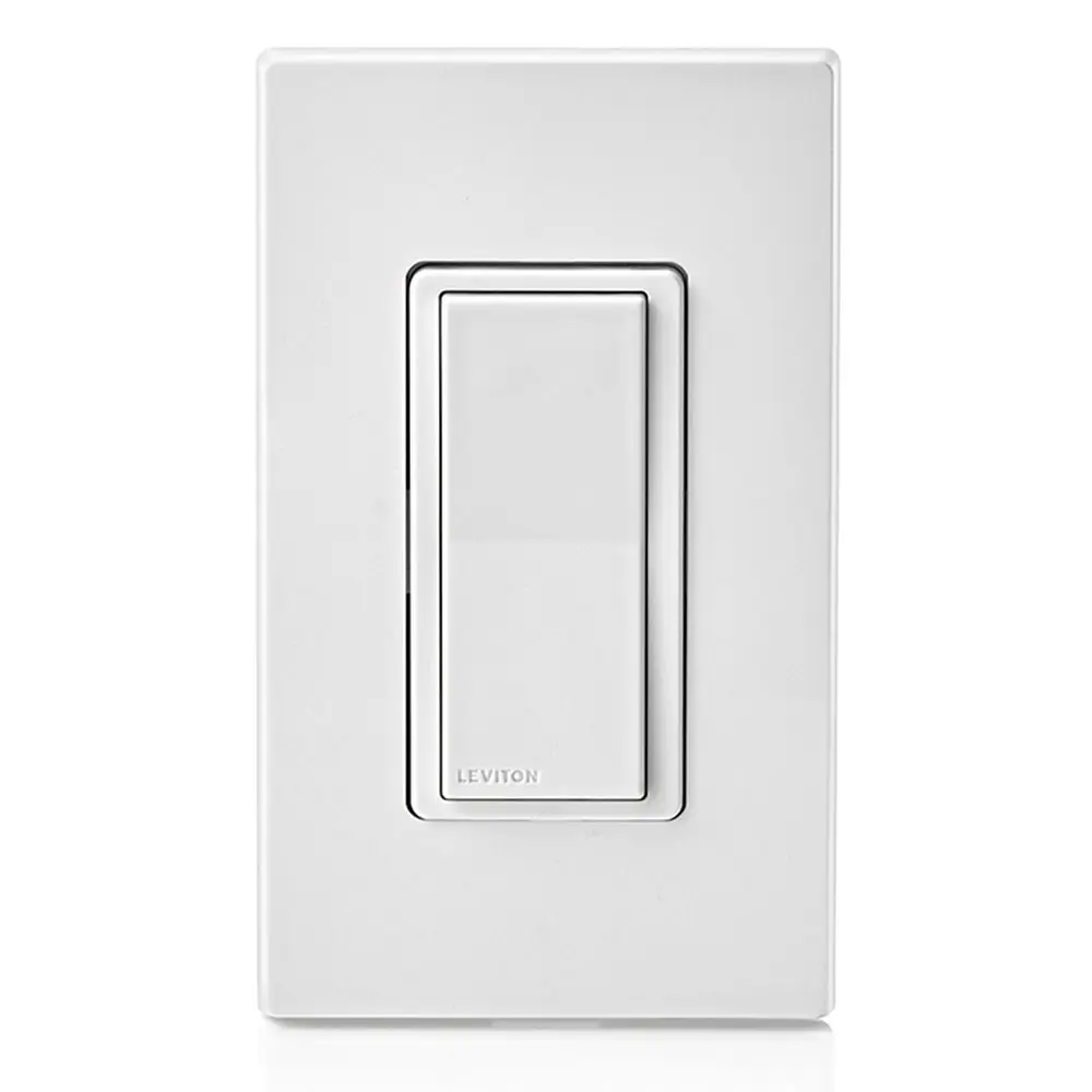 APAGADOR SENCILLO DECORA SMART WIFI 1P/3V 15A 125V D315S-1BW BLANCO