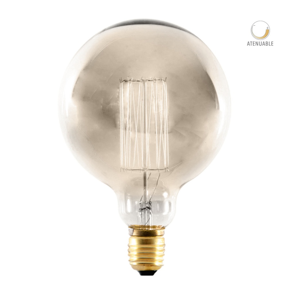 BOMBILLO INCANDESCENTE VINTAGE GLOBO E27 35W 127V 70LM 2000K