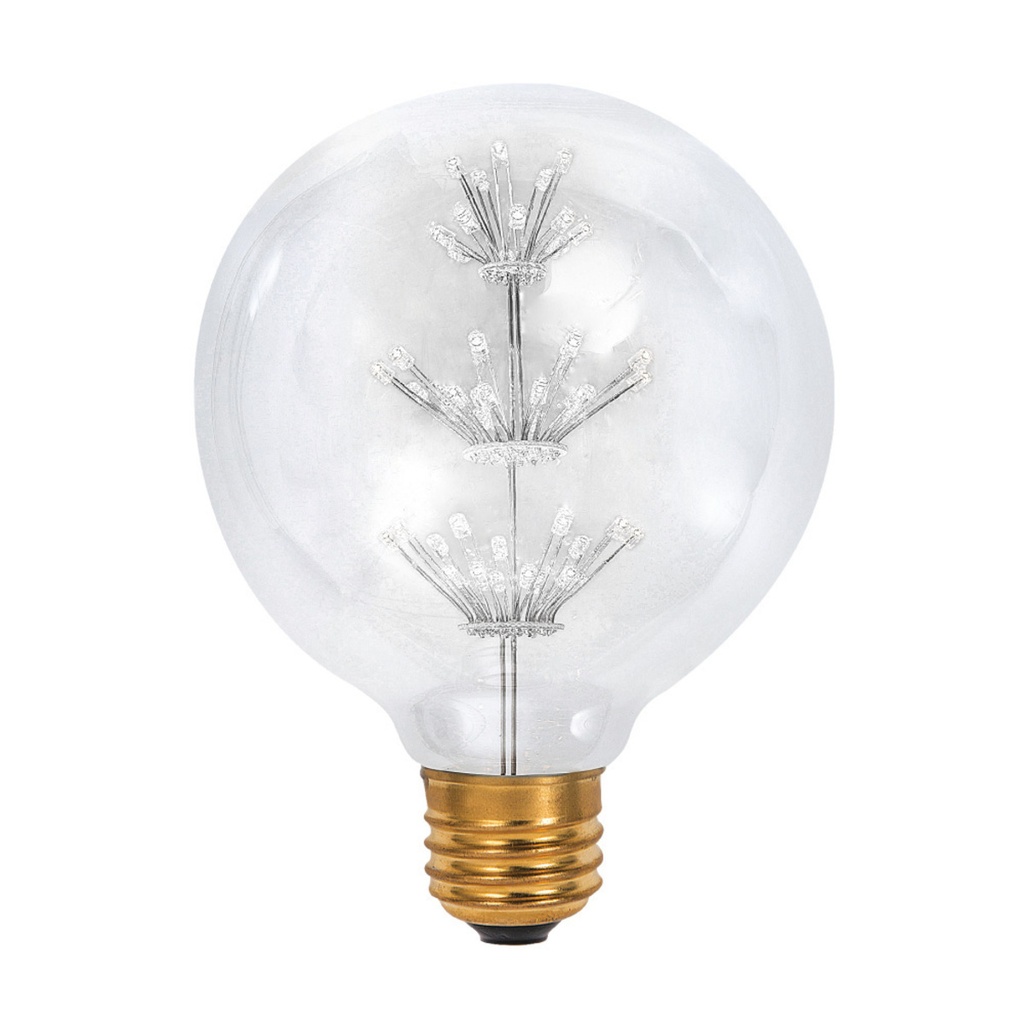 BOMBILLO LED VINTAGE ESFERA E27 2W 127V 200LM 2300K 2G125LEDE27V20CT