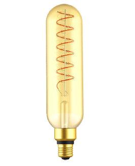 BOMBILLO LED VINTAGE TUBULAR T65 E27 5W 120-240V 350lm 2000K