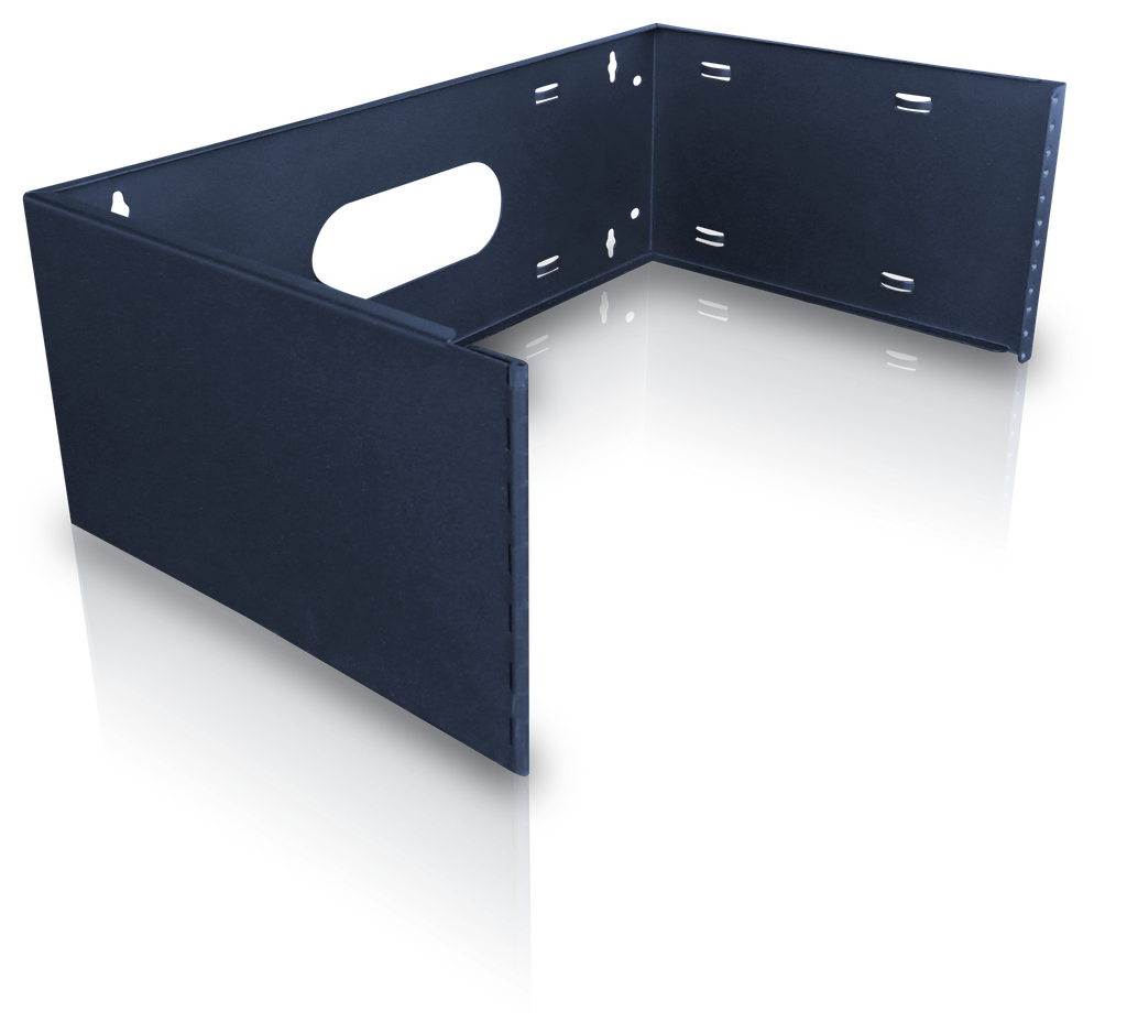 BRAZO/RACK PARED C/BISAGRA 19" X 6" X 4 UR QUEST, SC-7505