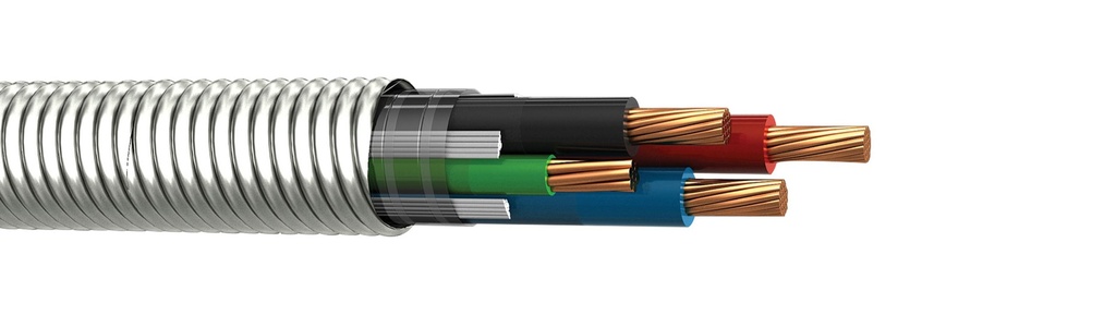 CABLE MC ARMADO CU THHN3x12 AWG 600V S/PVC CONDUMEX