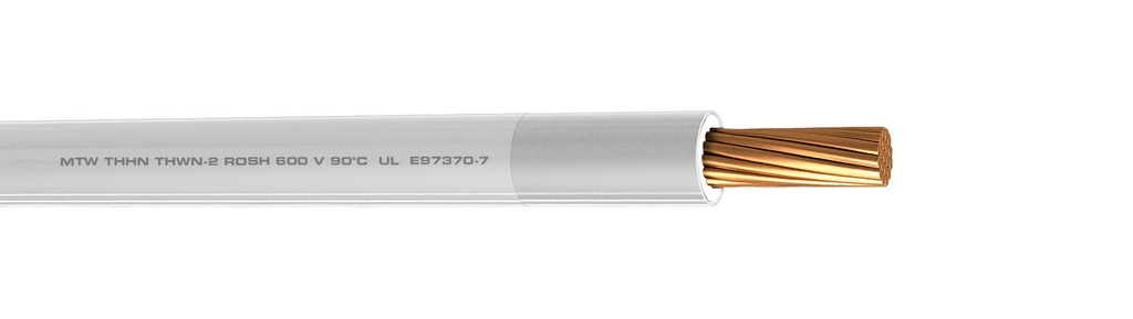 CABLE THHN CAL 12AWG BLANCO CAJA CONDUMEX