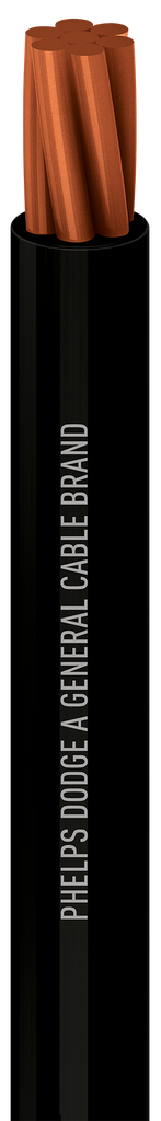 CABLE THHN CAL 12AWGNEGRO CAJA PHELPS DODGE