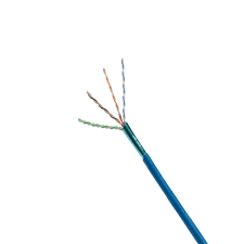 CAJA  DE CABLE UTP(305m) CAT 6 (CMR) RISER  AZUL, PUR6004BU-UY