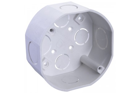 CAJA OCTOGONAL PLASTICA