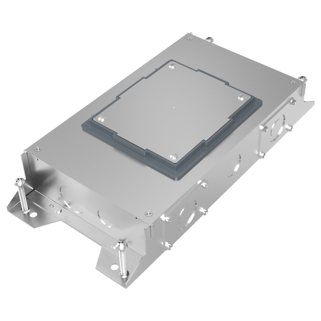 CAJA PISO SERIE RFBA 2 GANG SALIDA 3/4 - 2 WIREMOLD RFBA2R30
