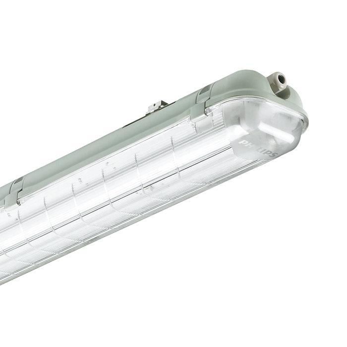 CARCASA SELLADA P/2 TUBOS LED T8 TCW063