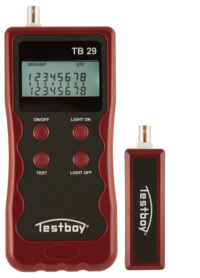 COMPROBADOR DE CABLES RJ45, RJ11, USB Y COAXIAL. TESTBOY