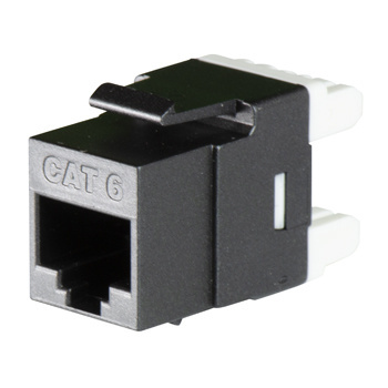 CONECTOR JACK RJ45 CAT.6 KEYSTONE GRAFITO ADORNE AC6RJ45G1