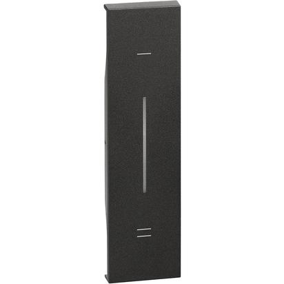 CUBIERTA 1 MODULO PARA DIMMER K4411C NEGRO LIVING NOW KG33