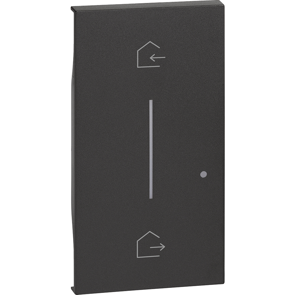 CUBIERTA 2 MODULOS P/APAGADOR INALAMB K4570CW NEGRO LIVING NOW KG40M2
