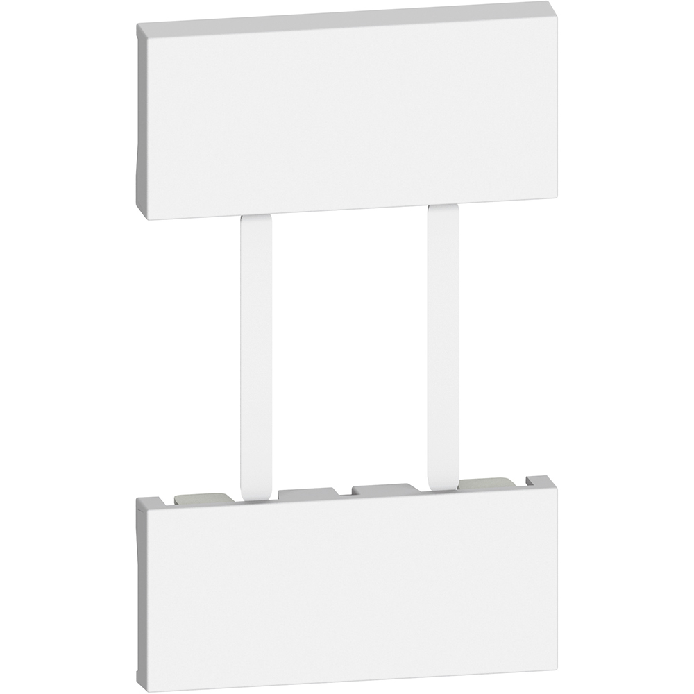 CUBIERTA 2 MODULOS PARA TOMA KG4129 BLANCO LIVING NOW KW51