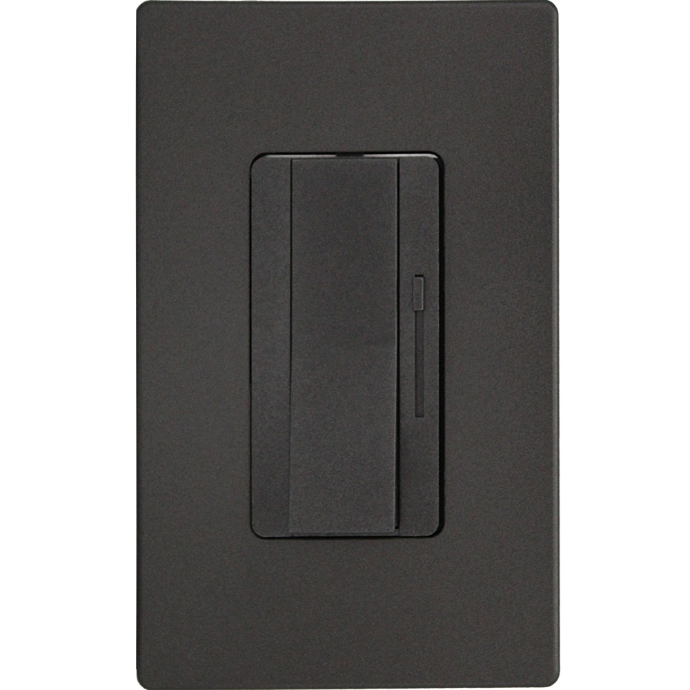 DIMMER DECOR DESLIZABLE 1P/3V LED 150W 120V NEGRO DMD-LED3-BK