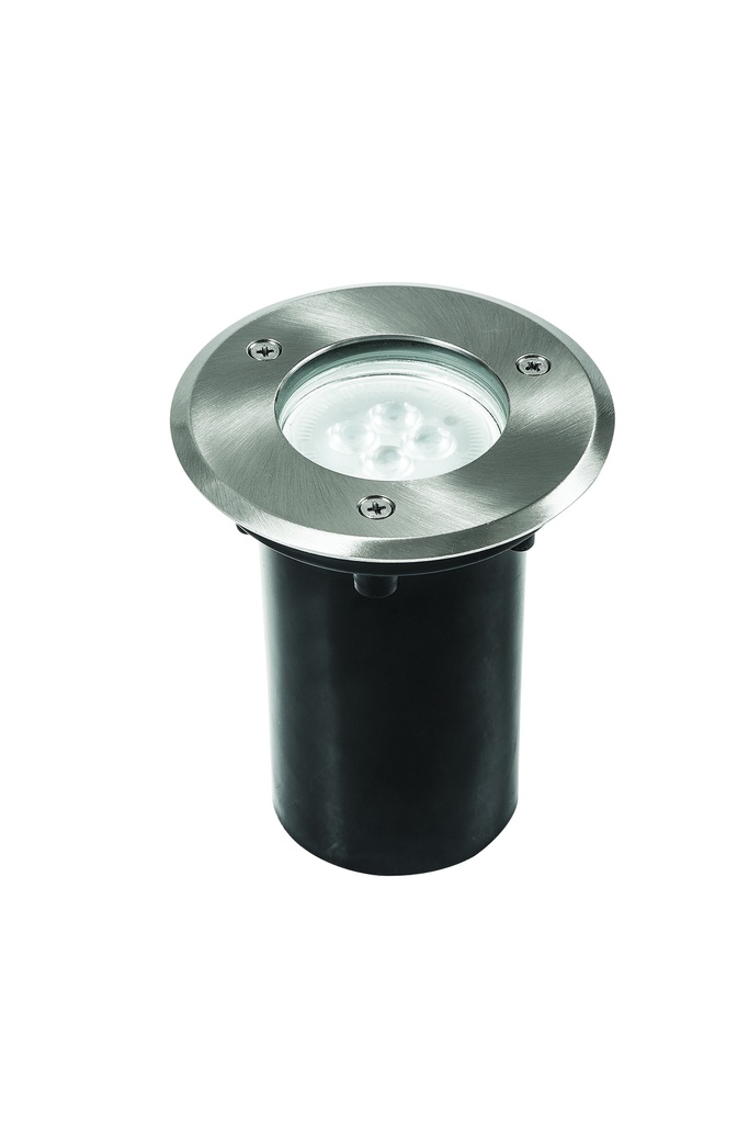 EMPOTRADO DE PISO SATINADO 4" PARA MR16 GU10 IP65 NOM H-600/S
