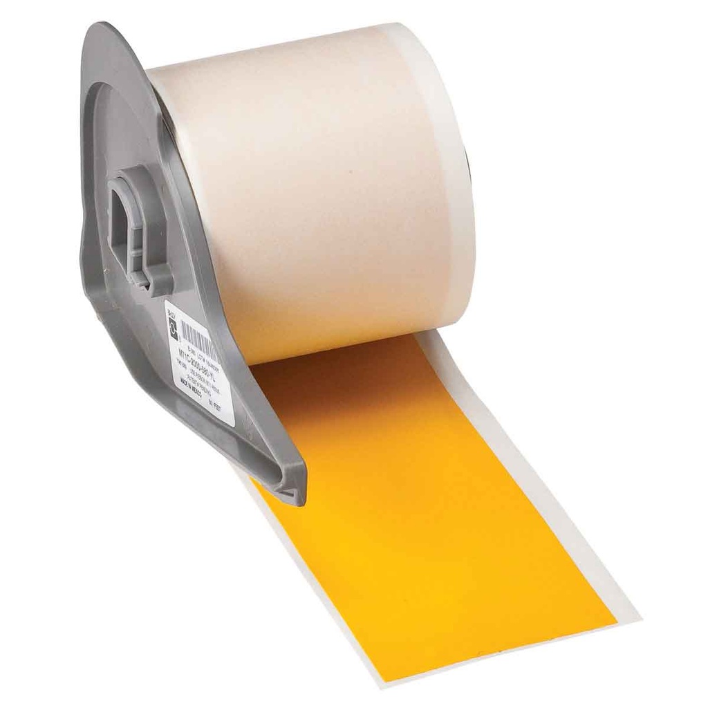 ETIQUETA VINIL AMARILLA P/BMP71 2INX50FT M71C-2000-595-YL