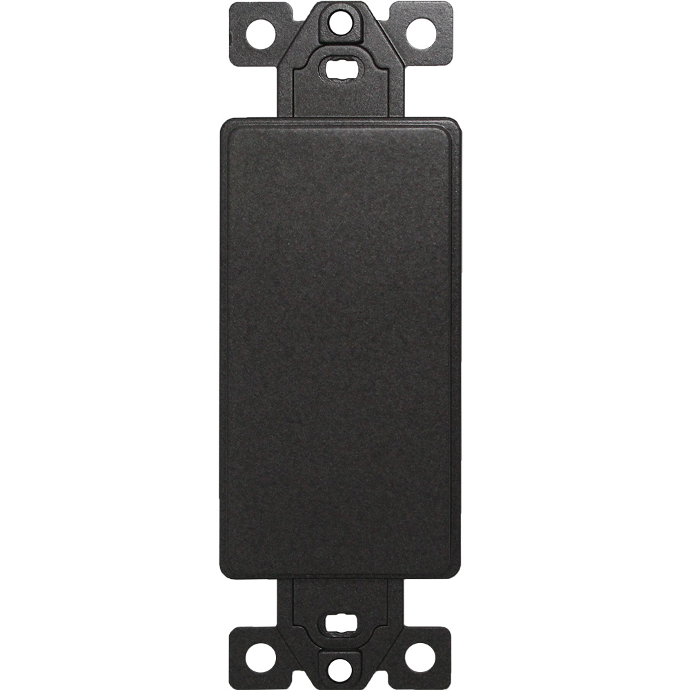 INSERTO CIEGO DECOR NEGRO 6001-BK