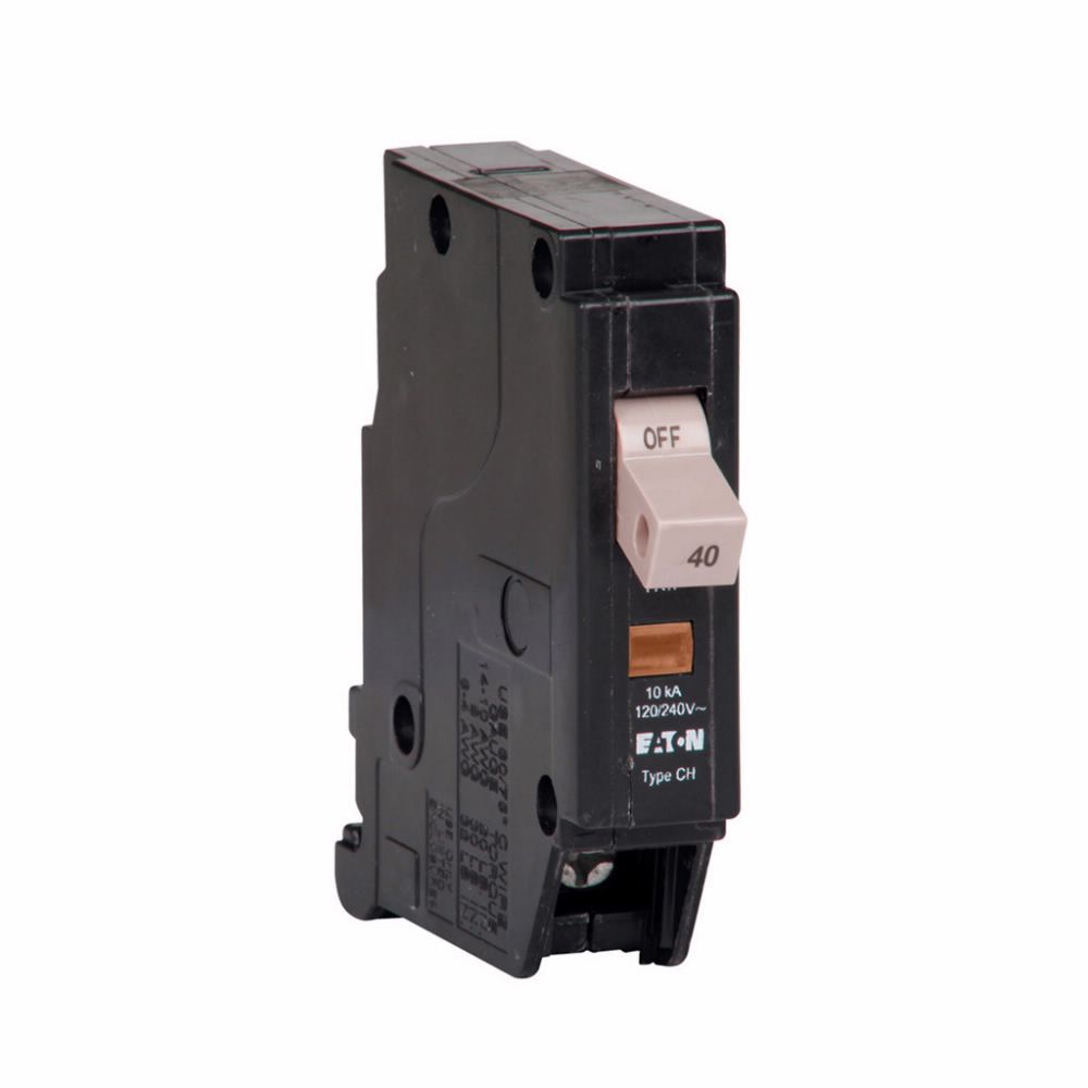 INTERRUPTOR TERMOMAGNETICO CH DE ENCHUFAR 40A 1P 120V UL CHF140