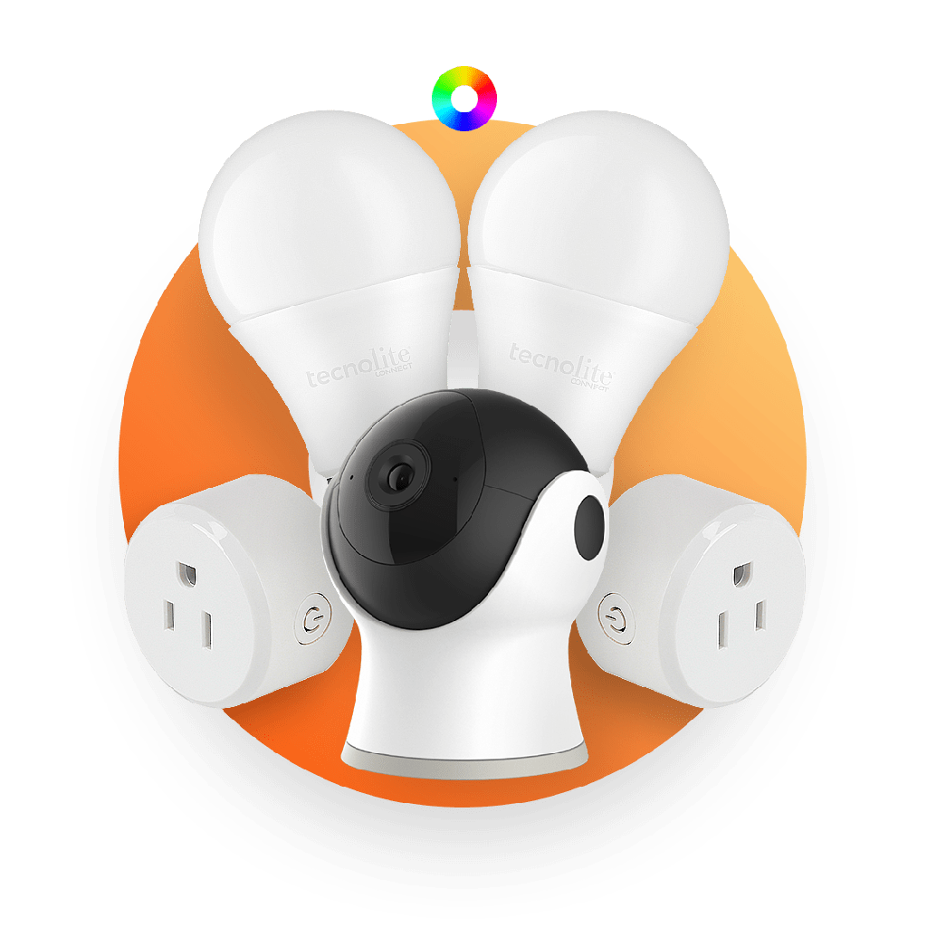 KIT 2 BOMBILLOS 1 CAMARA 2 SMART PLUG KITDOBATCW CONNECT