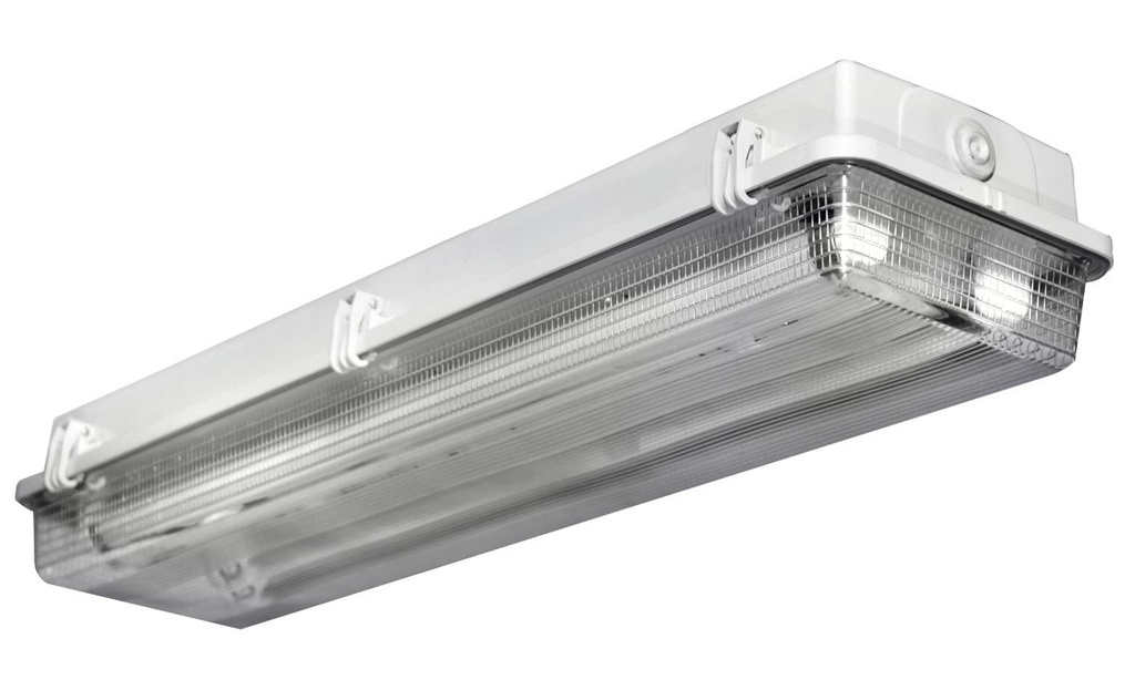LUMINARIA LED HERMETICA 48" UL705 2 TUBOS UL S/T