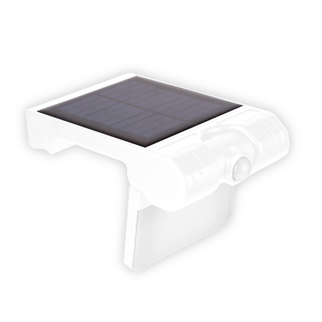 LUMINARIA LED SOLAR C/SENSOR MOV. 3W SOL-8705WH