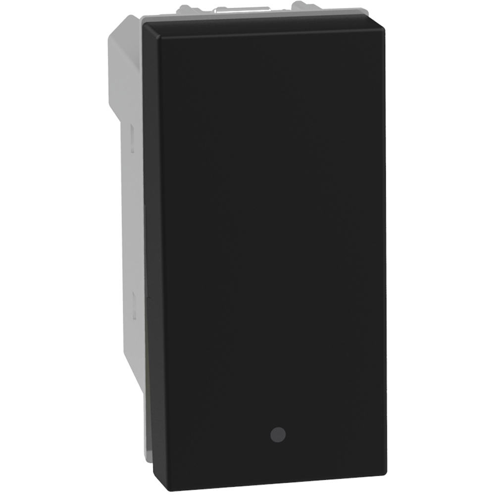 MODULO APAGADOR 1P 15A 125V NEGRO MATIXGO JB4001