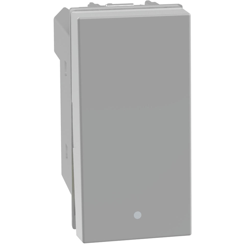 MODULO PULSADOR 1P 10A 125V GRIS MATIXGO JG4005