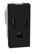 MODULO TOMA 2P 3H 15A 125V NEGRO MATIXGO JB4129