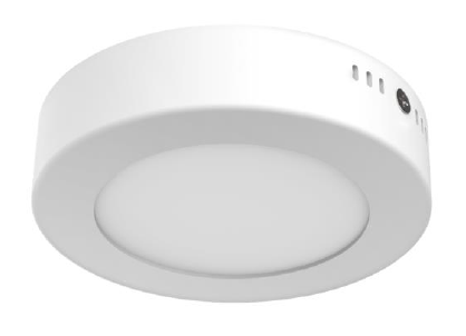 PANEL LED PARCHE REDONDO 7" 12W 100-240V 800lm 6500K 12PTLLEDR65MVB