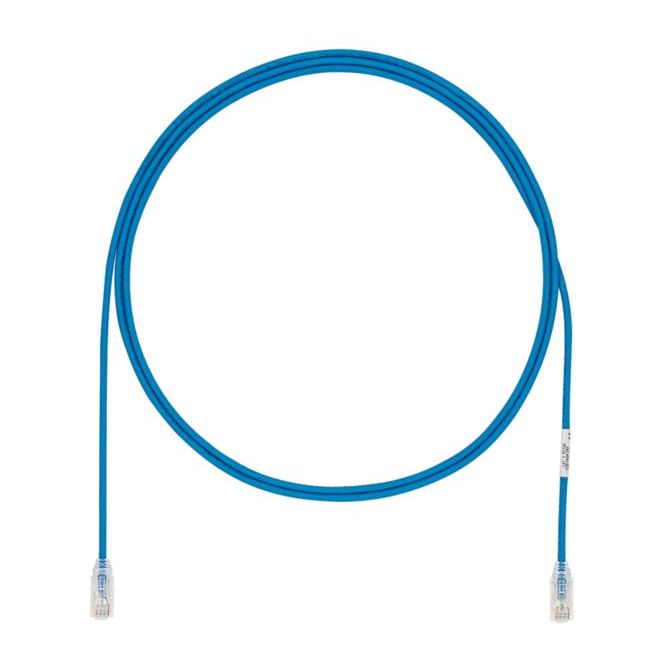 PATCH CORD CAT 6A 10/GB AZUL 28 AWG PANDUIT (10 FTS-3 MT), UTP28X10BU