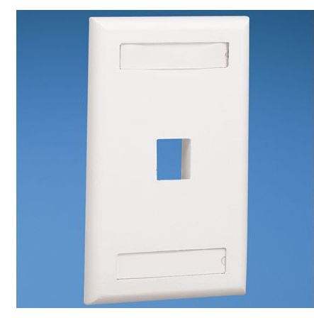 PLACA 1 MODULO VERTICAL EJECUTIVA MARFIL NET KEY (KEYSTONE) NK1FIWY