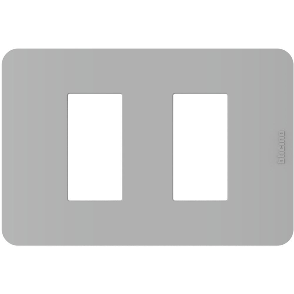 PLACA 2 MODULOS GRIS MATIXGO JA4803M2JG