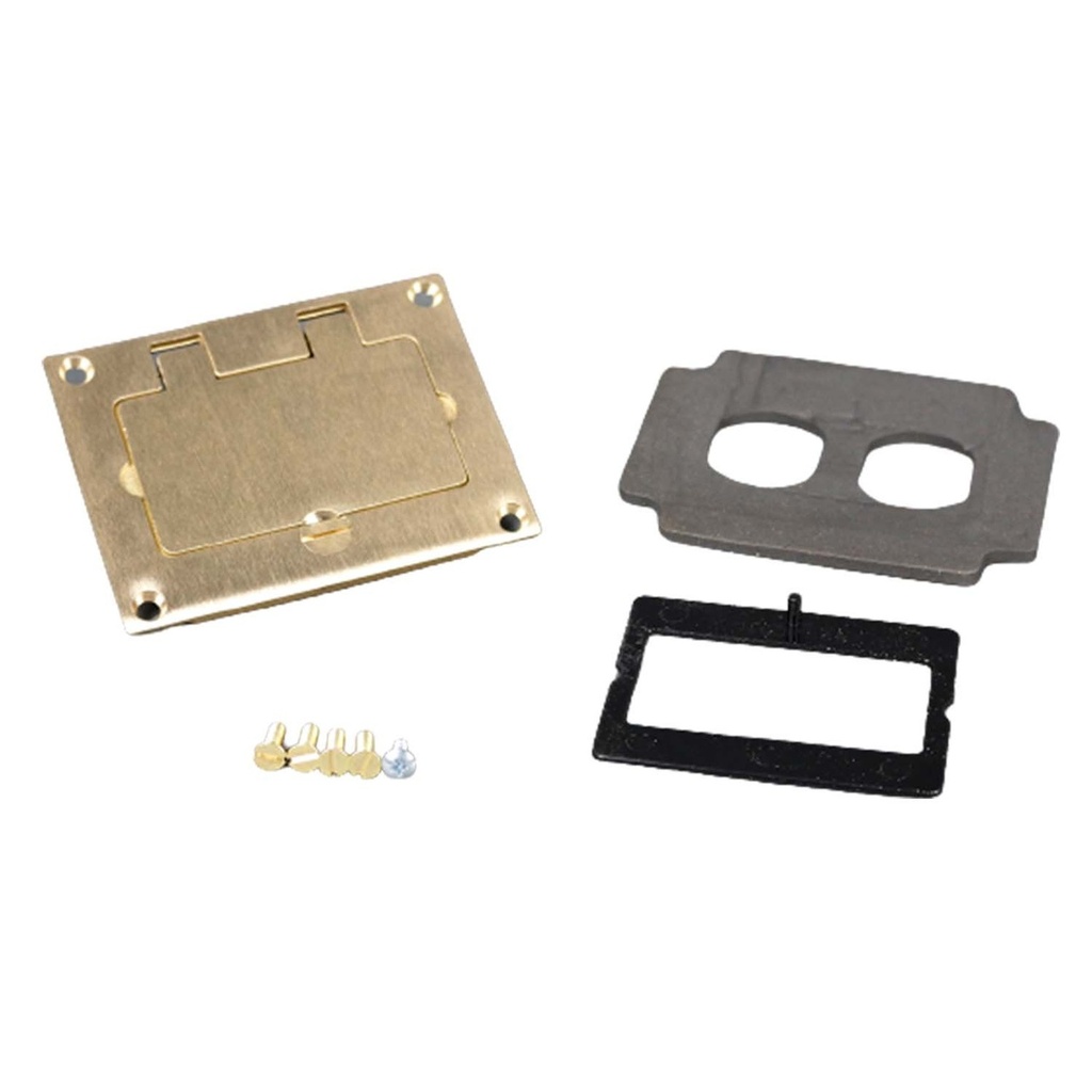 PLACA CAJA PISO 880 OMNIBOX 1 GANG GFI BRONCE WIREMOLD 828GFITC