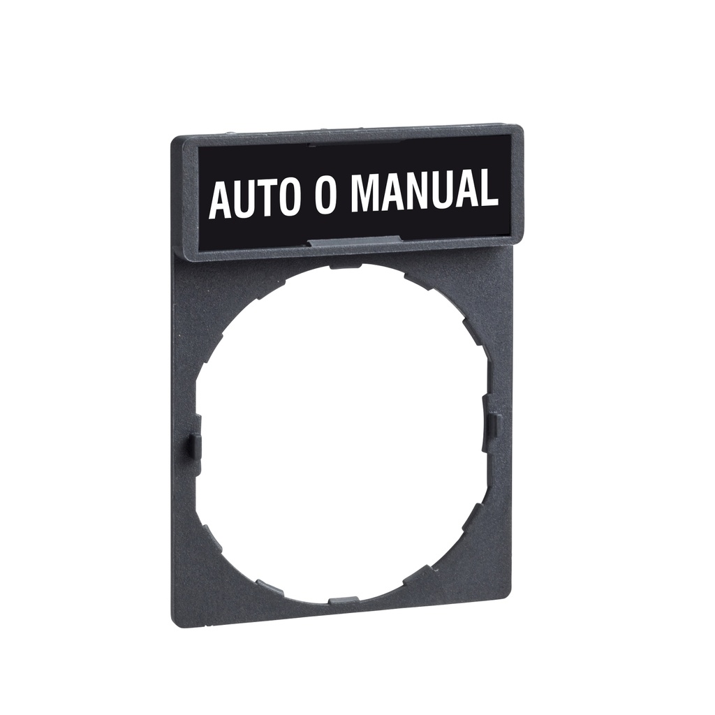 PLACA PARA BOTONES GIRATORIOS ZBY2485
