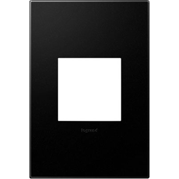 PLACA PLASTICA 1 GANG GRAFITO ADORNE AWP1G2GR6