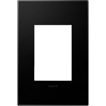 PLACA PLASTICA 1 GANG+ GRAFITO ADORNE AWP1G3GR4