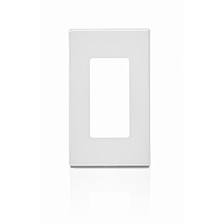 PLACA PLASTICA PRESION DECORA 1 GANG BLANCO 80301-SW