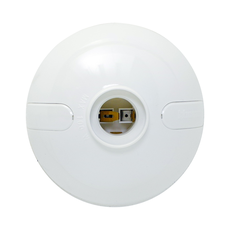 PORTALAMPARA 100W COLOR BLANCO P23B