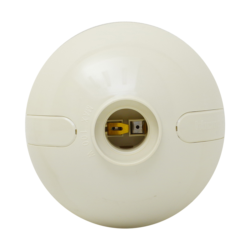 PLAFON 100W SOBREPONER COLOR MARFIL P21AN