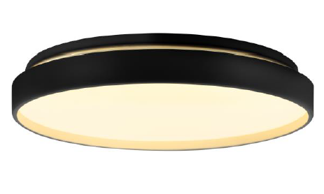 PLAFON LED SMART 32W 100-240V 2650lm RGB + 2700K-6500K NEGRO