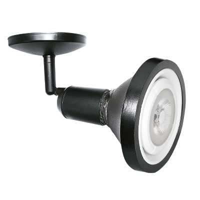 REFLECTOR DIRIGIBLE PARA PAR38 E27 100-240V NEGRO 60YS400MVN