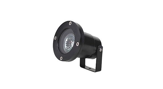 REFLECTOR JARDIN NEGRO (SUMERGIBLE) PARA MR16 12V O 120V IP67 H-505/N