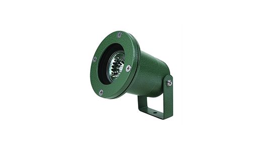 REFLECTOR SUMERGIBLE ALUMINIO VERDE PARA MR16 H-500/V