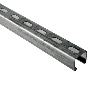 RIEL UNICANAL STRUT PERFIL BAJO 41x21mm PERFORADO Calibre #16