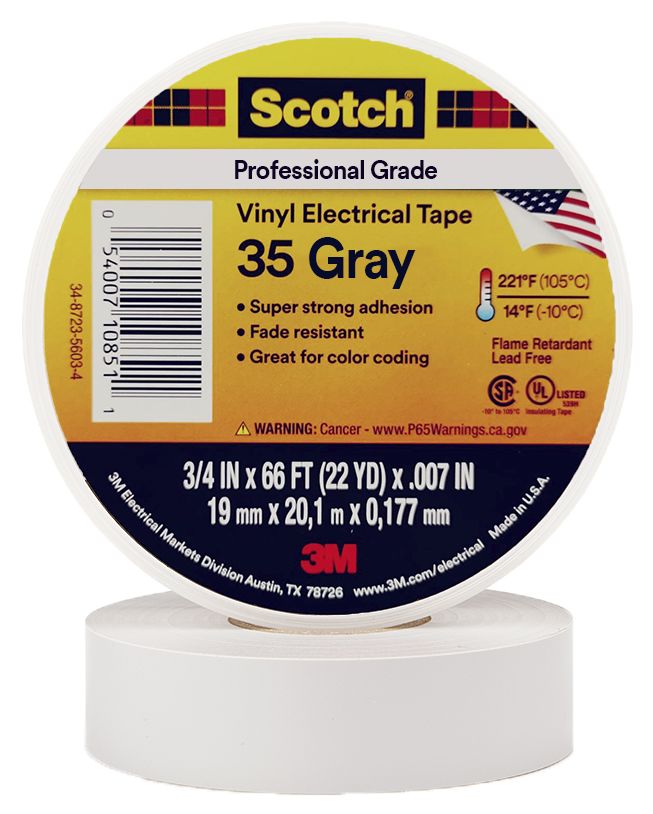 TAPE SCOTCH 35 3/4" X 20 (GRIS)