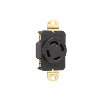 TOMA EMPOTRAR MEDIA VUELTA 3P4H 30A 125/240V NEMA L14-30R P&S L1430R