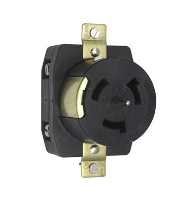 TOMA EMPOTRAR MEDIA VUELTA 3P 4H 50A 480V NO NEMA P&S CS8169