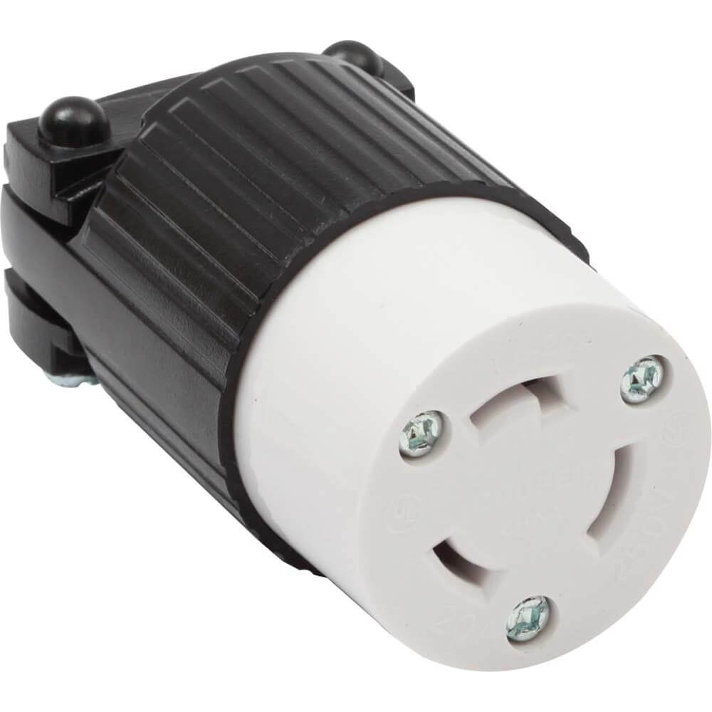 TOMA EXTENSION MEDIA VUELTA 2P 3H 20A 250V NEMA L6-20R L620-C